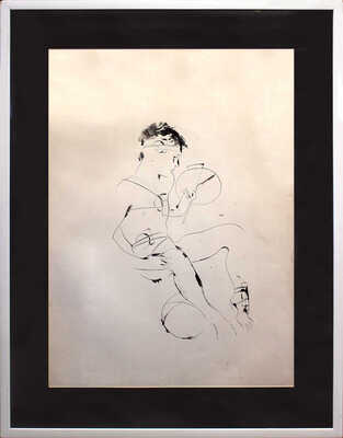 Хамдамов Рустам Усманович. Портрет мальчика и портрет девочки 